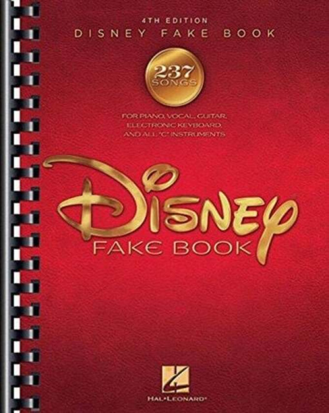 The Disney Fake Book - 4th Edition av Hal Leonard Publishing Corporation, Disney Enterprises, Inc. Wonderland Music Company, Walt Disney Music Company