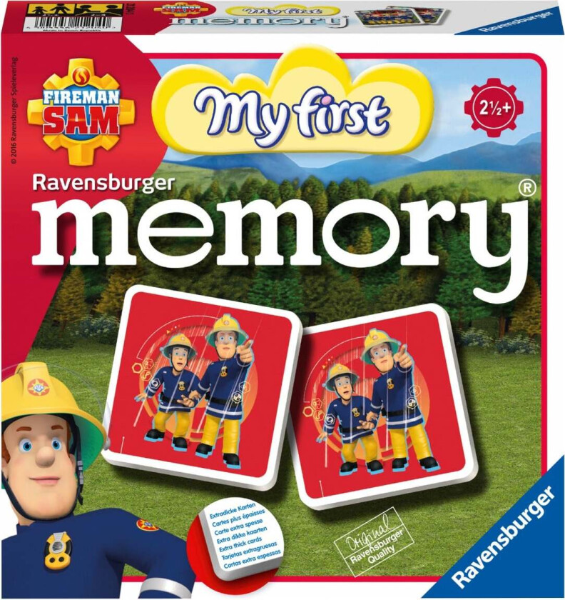 Spill Mitt Første Memory Brannman Sam