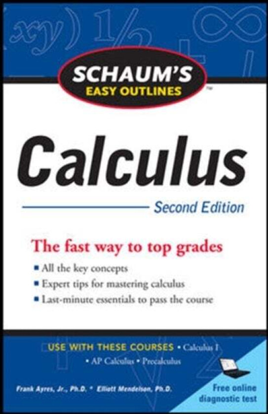 Schaum's Easy Outline of Calculus, Second Edition av Elliott Mendelson, Frank Ayres
