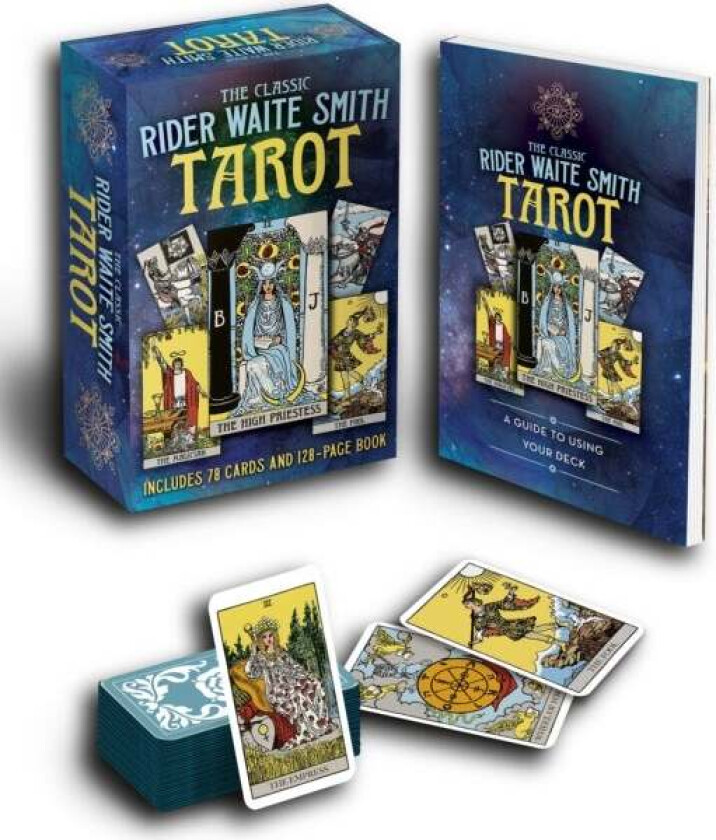 The Classic Rider Waite Smith Tarot Book & Card Deck av A E Waite, Tania Ahsan, Alice Ekrek