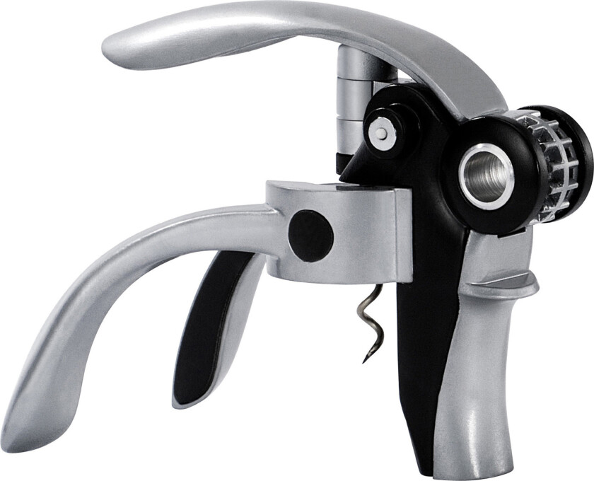 Corkscrew with lifting arm and foil cutter Baltaz Black/Steel