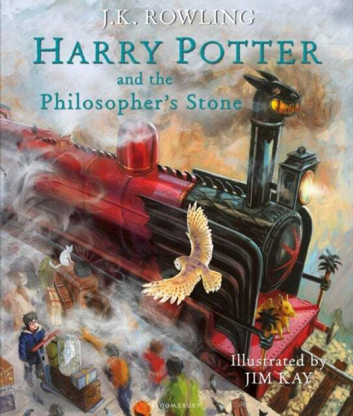 Harry Potter and the philosopher's stone av J.K. Rowling