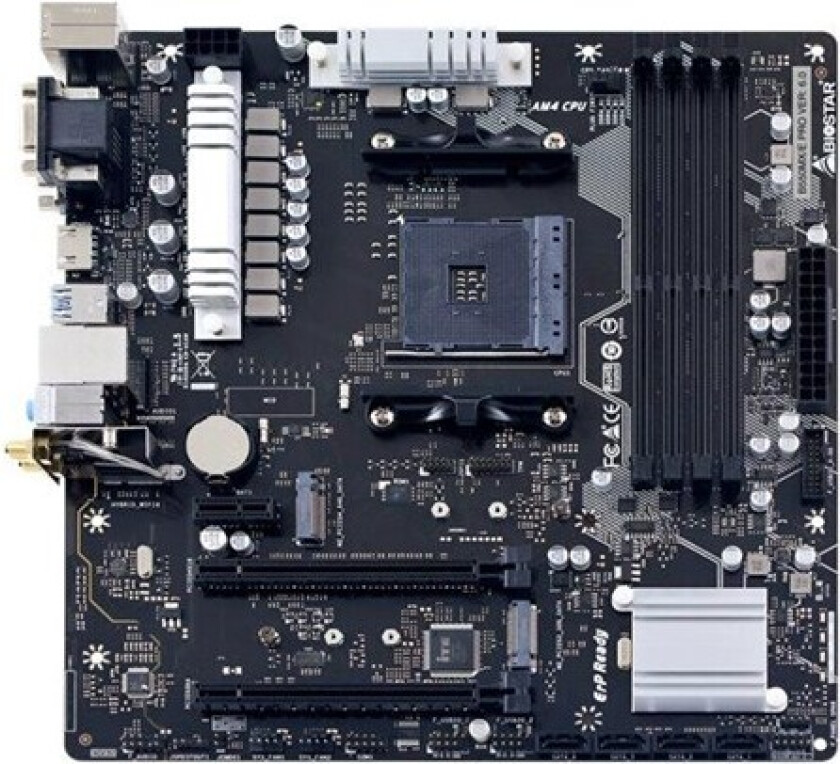 B550MX/E PRO - motherboard - micro ATX - Socket AM4 - AMD B550 Hovedkort - AMD B550 - AMD AM4 socket - DDR4 RAM - Micro-ATX