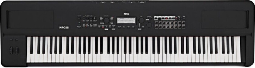 Korg Kross 2 Synthesizer Workstation med 88 Tangenter Svart