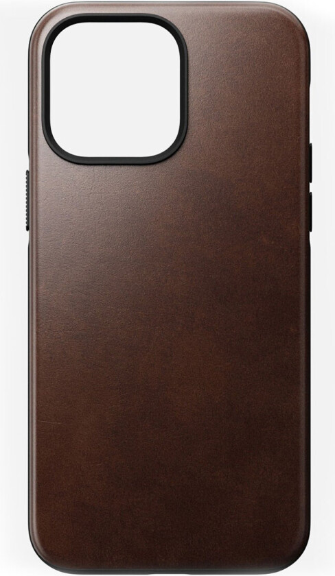iPhone 14 Pro Max Modern Horween Leather Deksel - MagSafe Kompatibel - Brun