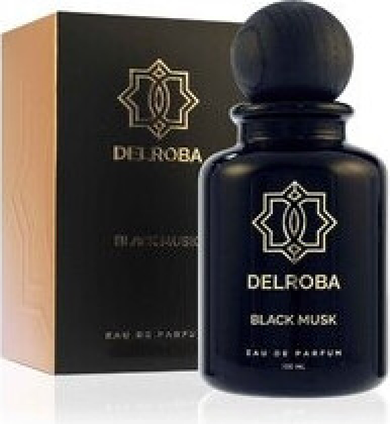 Herre parfyme Delroba EDP Black Musk 100 ml