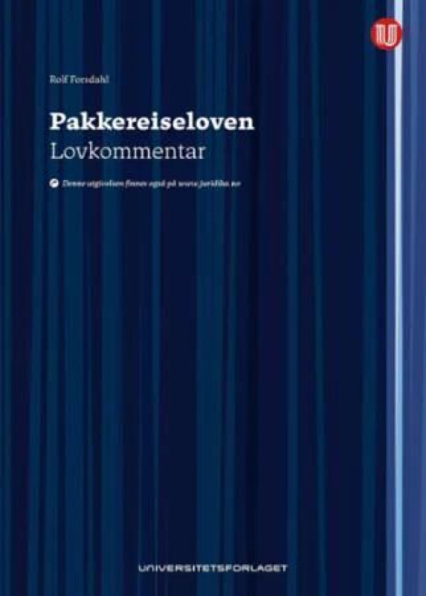 Pakkereiseloven av Rolf Forsdahl