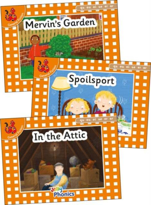 Jolly Phonics Orange Level Readers Set 7 av Louise Van-Pottelsberghe