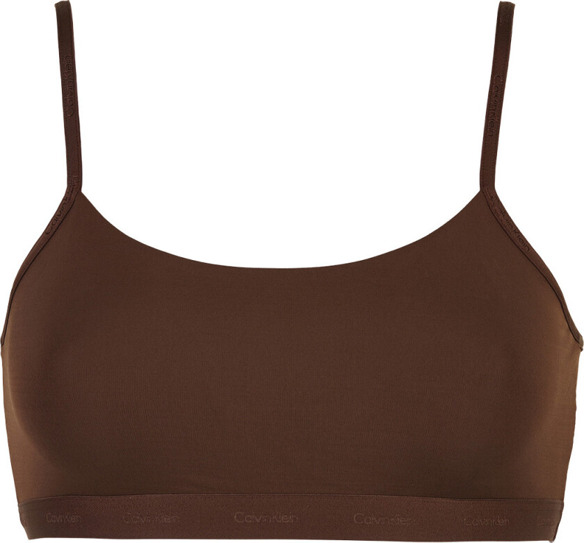 Calvin Klein Lingeri Unlined Bralette BH, Farge: Umber, Størrelse: XS, Kvinner