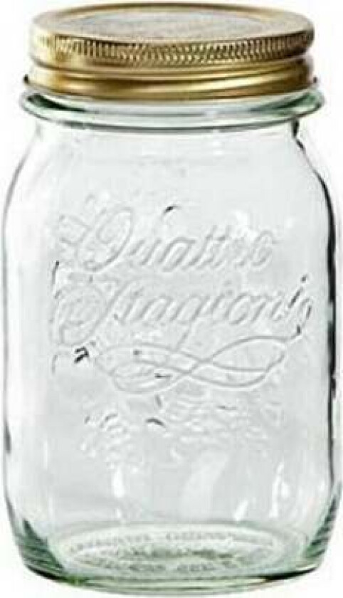 Glasskrukke Bormioli Quattro Stag