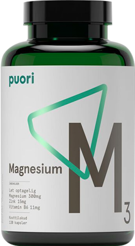 M3 Magnesium & Zink, 120 kapsler