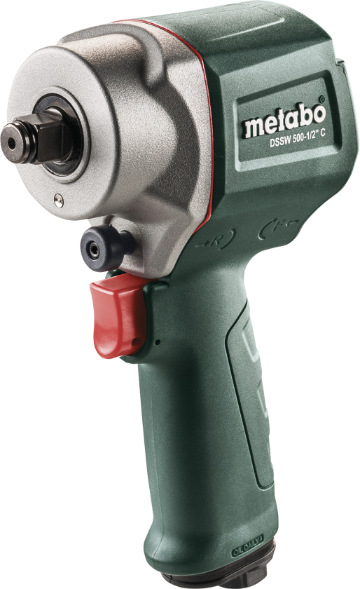 Metabo DSSW 500-1/2 601590000 Slagskruer med trykluft Værktøjsholder: 1/2 (12,5 mm) udvendig firkant