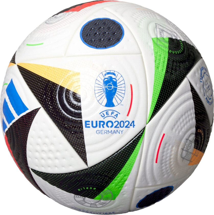 Bilde av adidas Euro24 Pro, fotball White/black/glory Bl