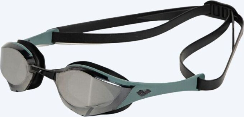 Elite svømmebriller - Cobra Edge SWIPE Mirror - Svart (Sølv mirror)