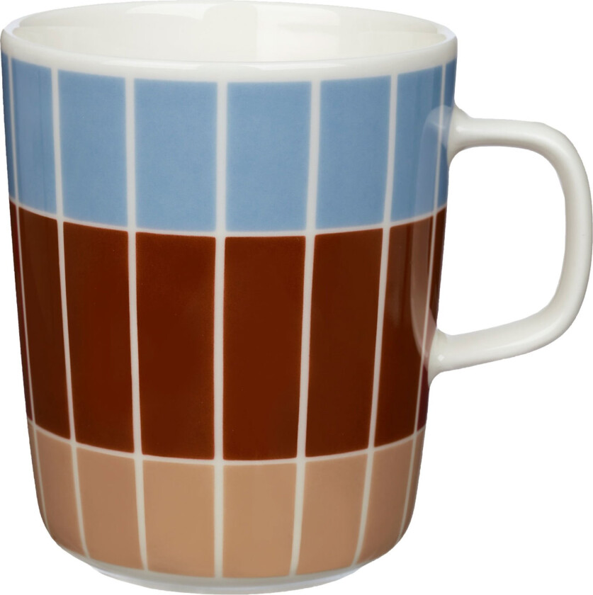 Tiiliskivi kopp 25 cl Lyseblå-rødbrun-beige