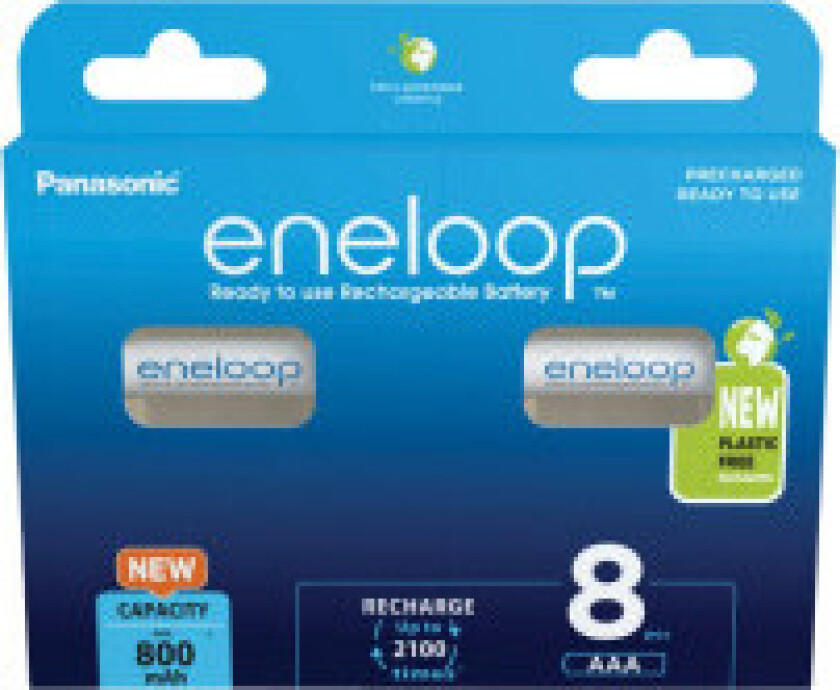 eneloop BK-4MCDE/8BE battery - 8 x AAA - NiMH