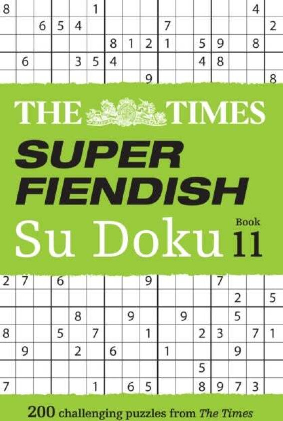 The Times Super Fiendish Su Doku Book 11 Av The Times Mind Games