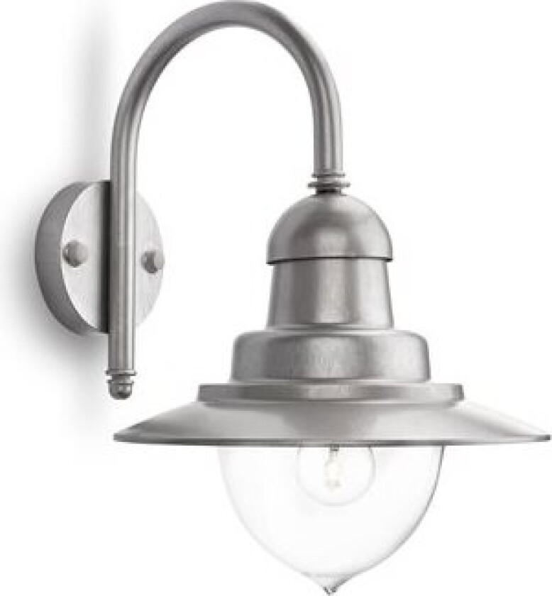 Raindrop Vegglampe E27, jern