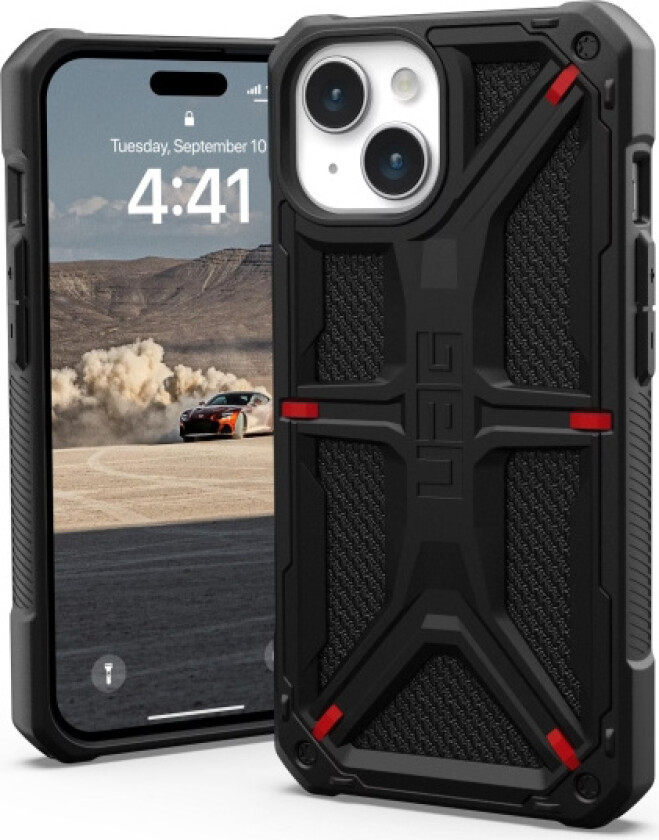 iPhone 15 MONARCH Series Deksel - Black