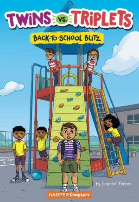 Twins vs. Triplets #1: Back-to-School Blitz av Jennifer Torres