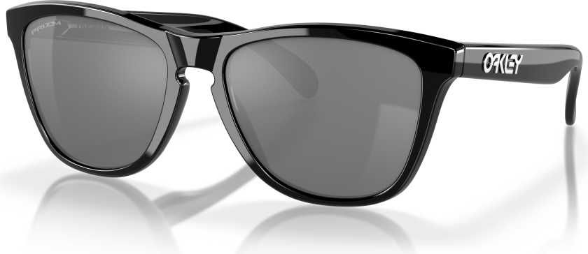 Bilde av Frogskins Polished Black w/Prizm Black, solbriller, unisex Black w/ PRIZM Black