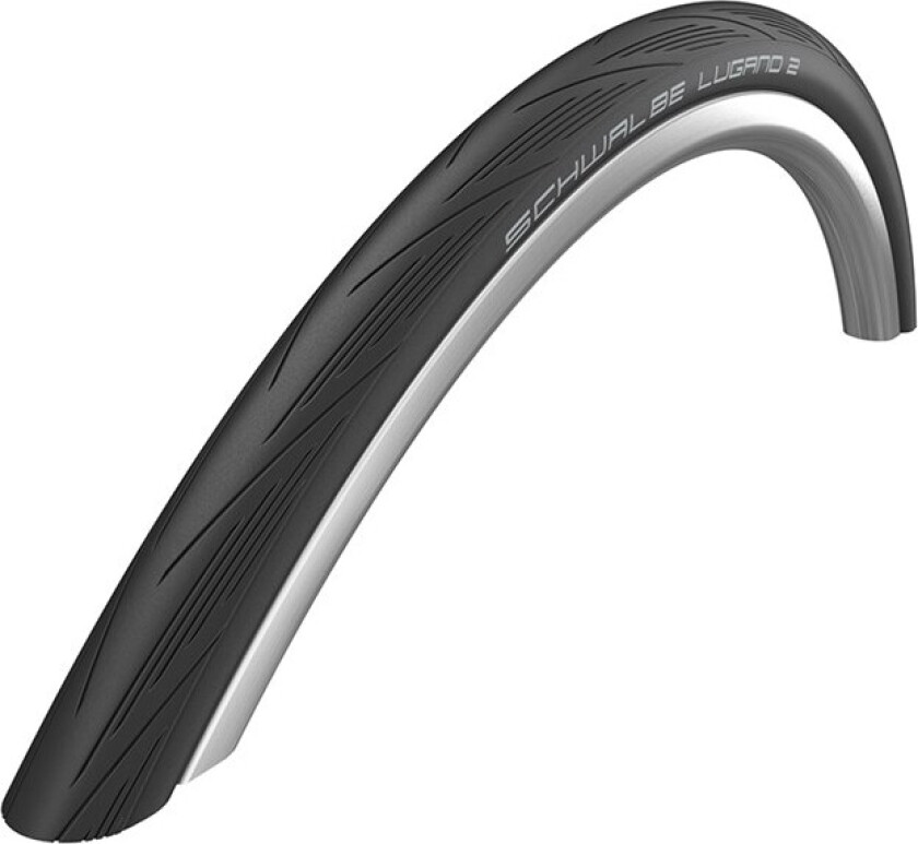 SCHWALBE Lugano (28-622) Black, Silica, K-Guard, PSI max:115 PSI, Weight:400 g