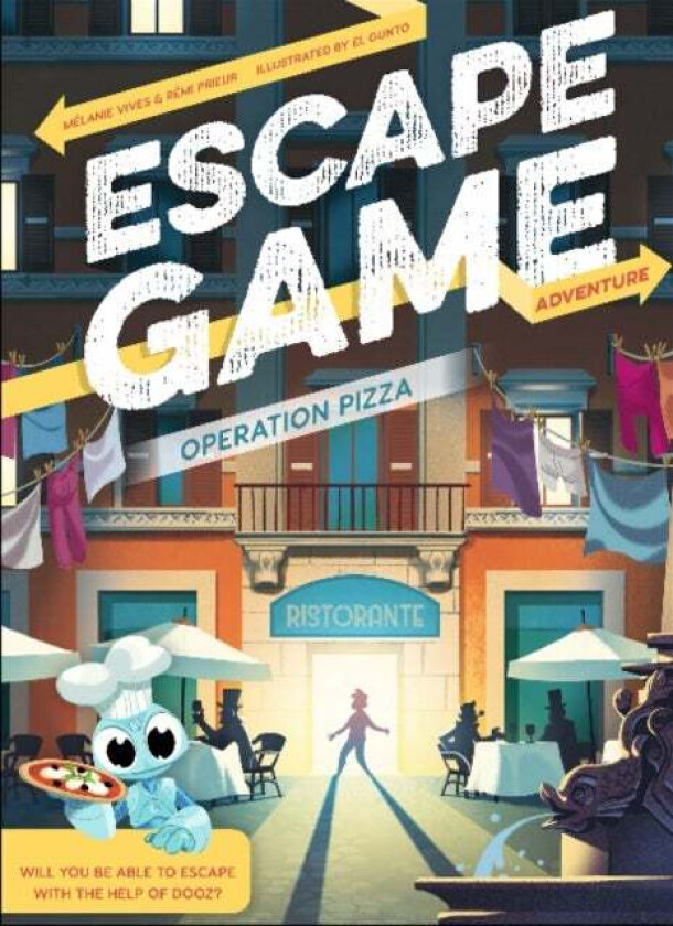 Escape Game Adventure: Operation Pizza av Melanie Vives, Remi Prieur