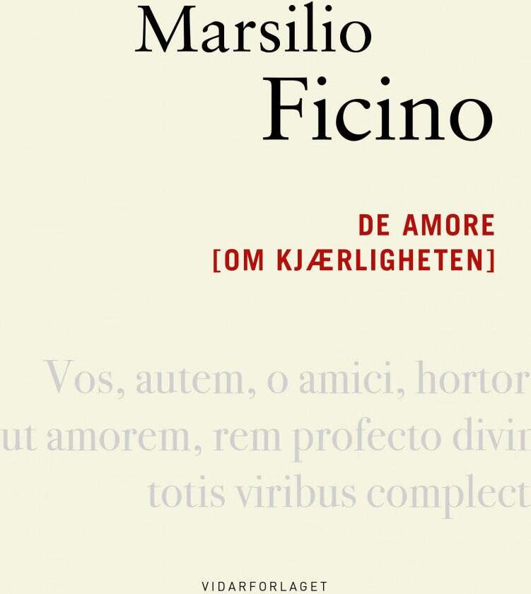 De amore av Marsilio Ficino