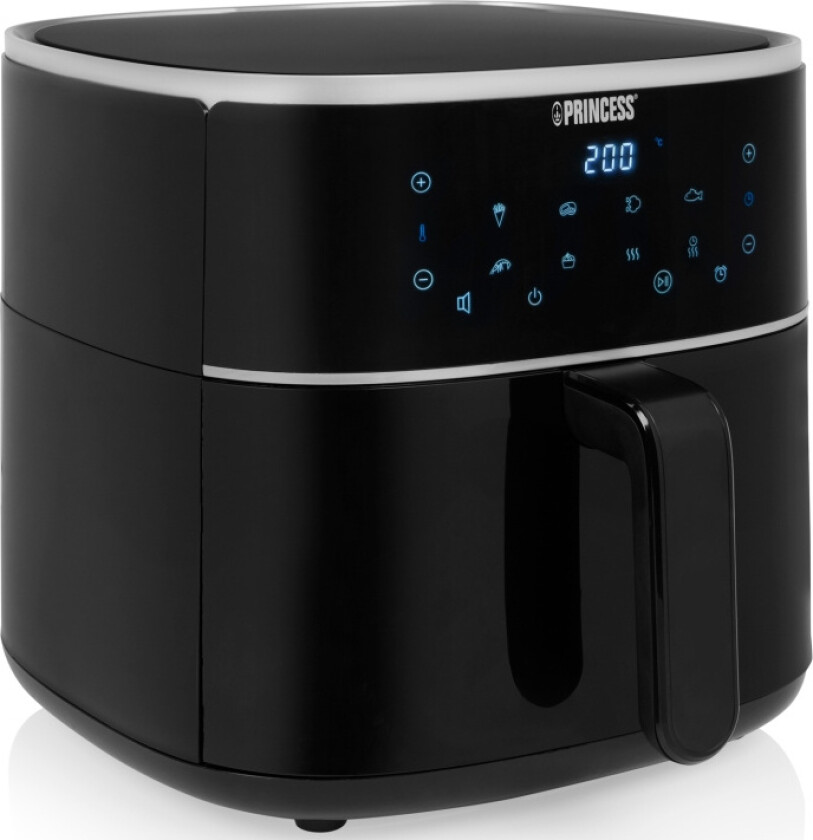 Digital Airfryer - Varmluftsteker - 6 liter - 1.5 kW - svart