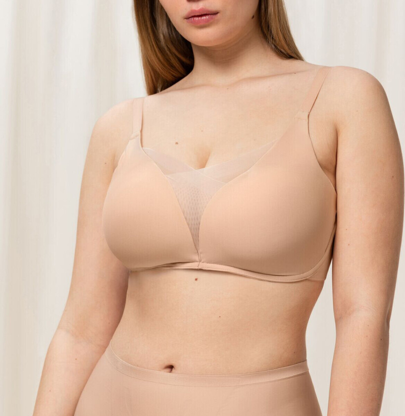 Shape Smart BH Uten Spiler, Farge: Beige, Størrelse: 1, Kvinner