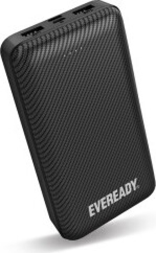 Eveready PX20B - Powerbank 20000 mAh 2x USB-A (svart)