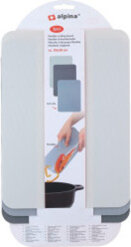 Alpina - Skjærebrett / matte 3 stk.