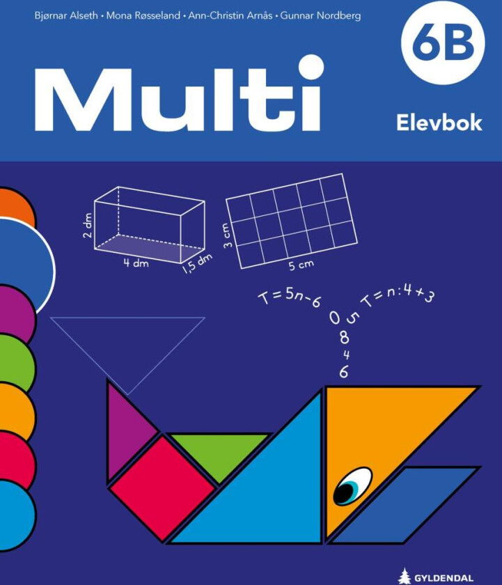 Multi 6B, 3. utg. av Bjørnar Alseth, Ann-Christin Arnås, Gunnar Nordberg, Mona Røsseland