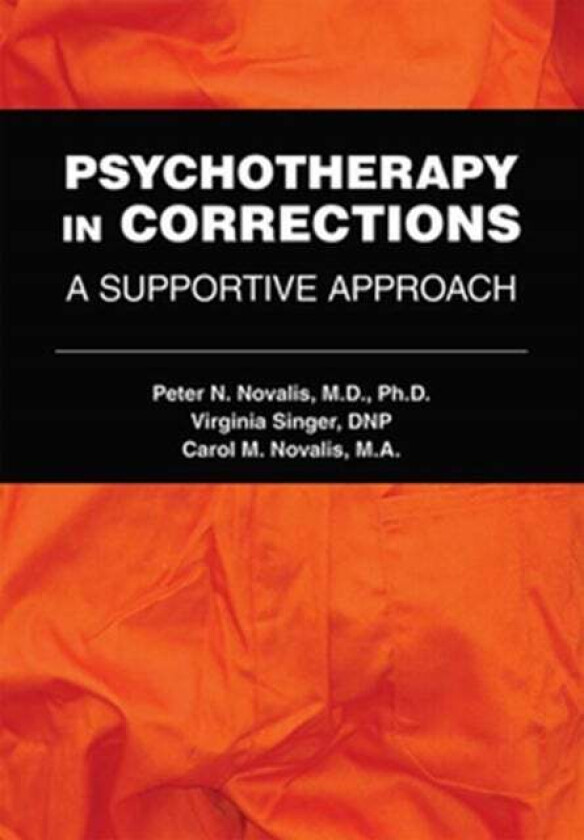 Psychotherapy in Corrections av Peter N. Novalis, Virginia DNP Singer, Carol M. MA Novalis