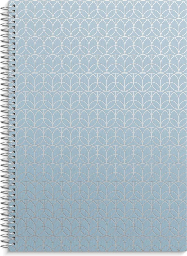 Notatbok m/spiral A4 Circles