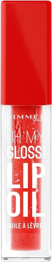 Lipgloss Rimmel London OH MY GLOSS! Nº 004 Vivid Red 6 ml