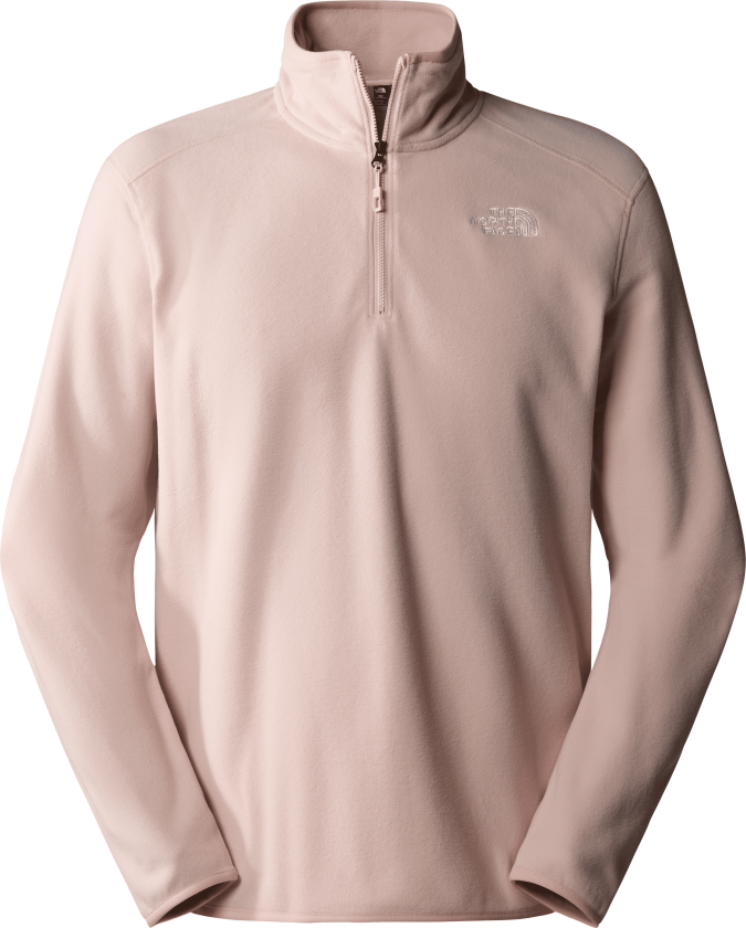 Men's 100 Glacier 1/4 Zip Fleece S, TNF Medium Grey Heather
