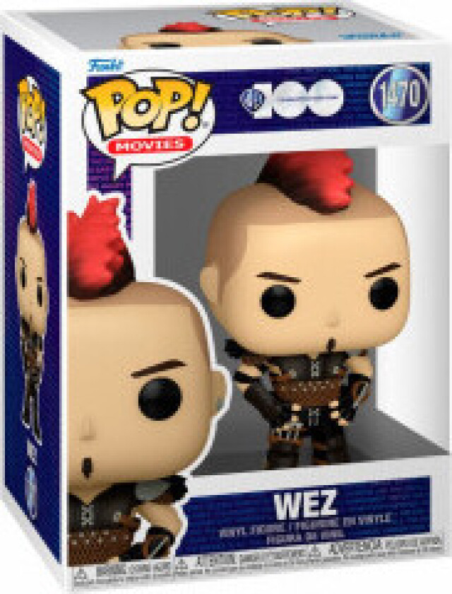 POP figure Warner Bros 100th Mad Max The Road Warrior Wez