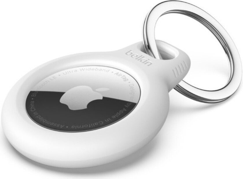 AirTag Keyring- Hvit