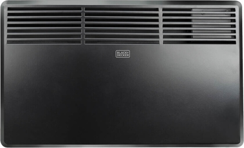 Elektrisk Radiator 1 200 Watt Svart