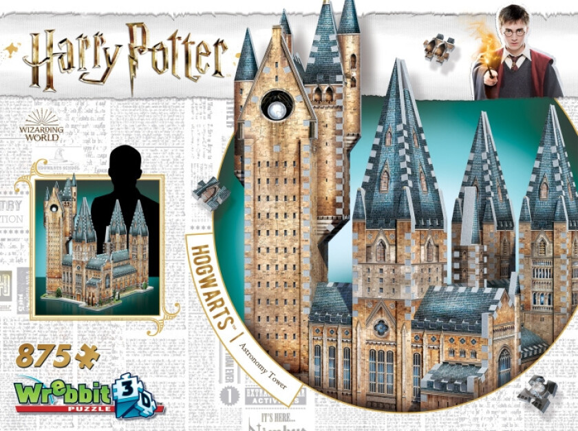 Harry Potter - Hogwarts: Astronomy Tower (875) 3D Puslespill