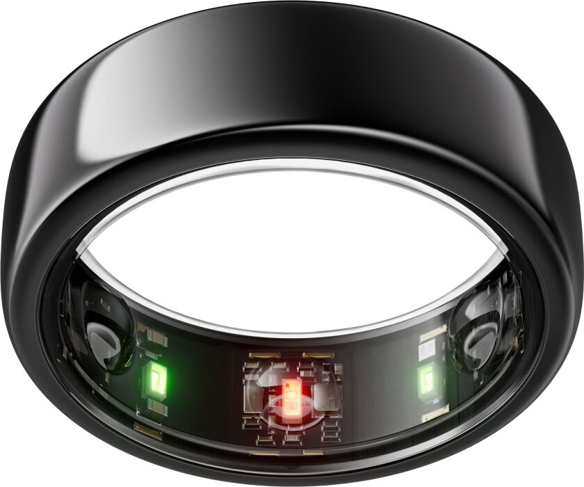 Ring Gen3 Horizon smartring størrelse 8 (sort)