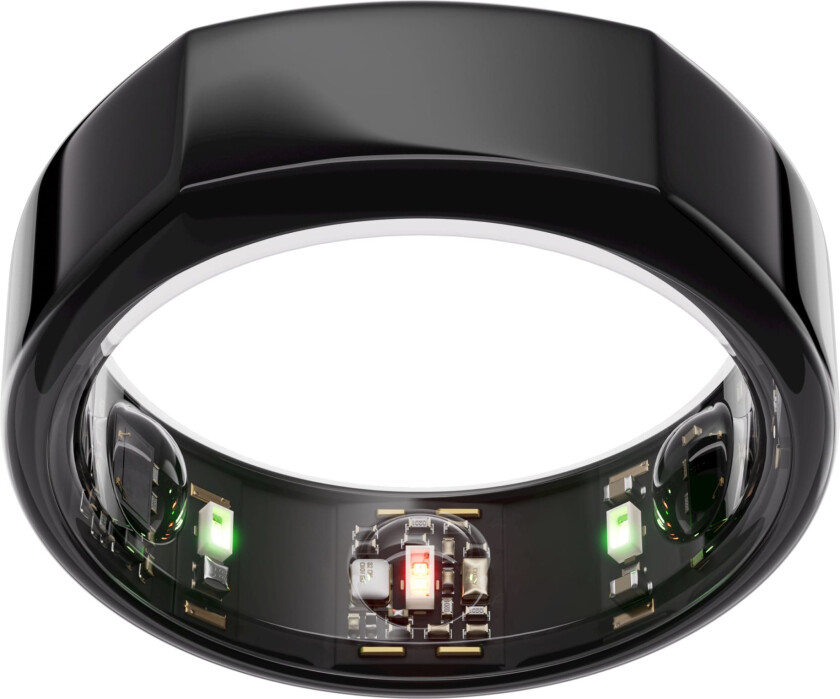 Ring Gen3 Heritage smartring størrelse 6 (sort)