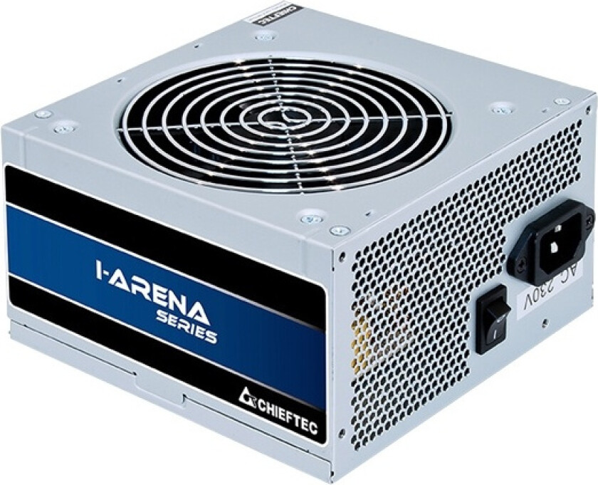 iARENA GPB-500S Strømforsyning (PSU) - 500 Watt - 0 - Uten vifte - 80 Plus Bronze sertifisert