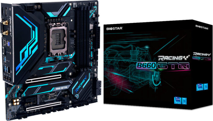 B660GTQ - motherboard - micro ATX - LGA1700 Socket - B660 Hovedkort - Intel B660 - Intel LGA1700 socket - DDR4 RAM - Micro-ATX