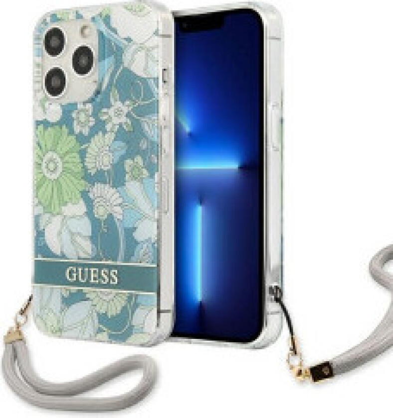 Guess Flower Cord - Deksel for iPhone 13 Pro