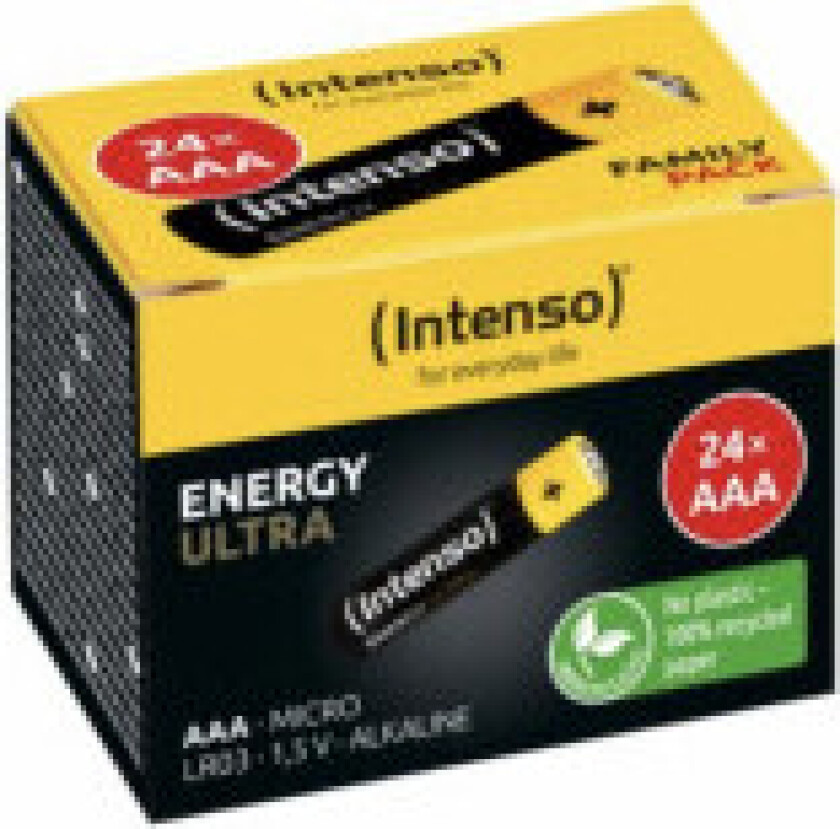 Intenso Batteries Energy Ultra AAA Micro LR03 Alkaline