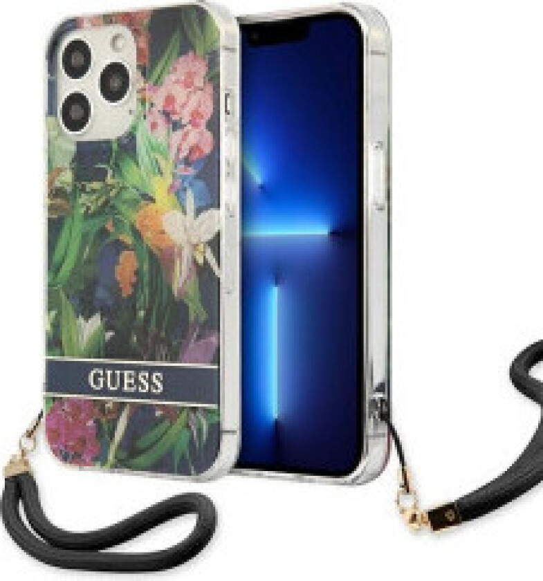 Guess Flower Cord - Deksel til iPhone 13 Pro