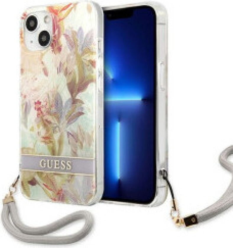 Guess Flower Cord - Deksel til iPhone 13 mini