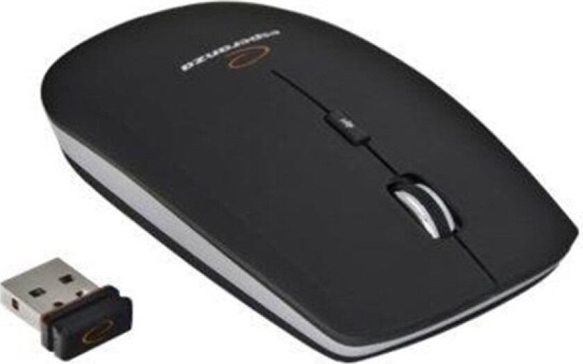 WIRELESS OPTICAL 4D MOUSE 2.4GHz SATURN BLACK - Mus - Optisk - 4 - Svart
